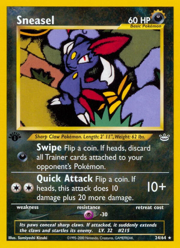 Sneasel, Neo Revelation 24/64