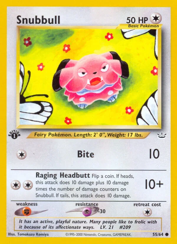 Snubbull, Neo Revelation 55/64