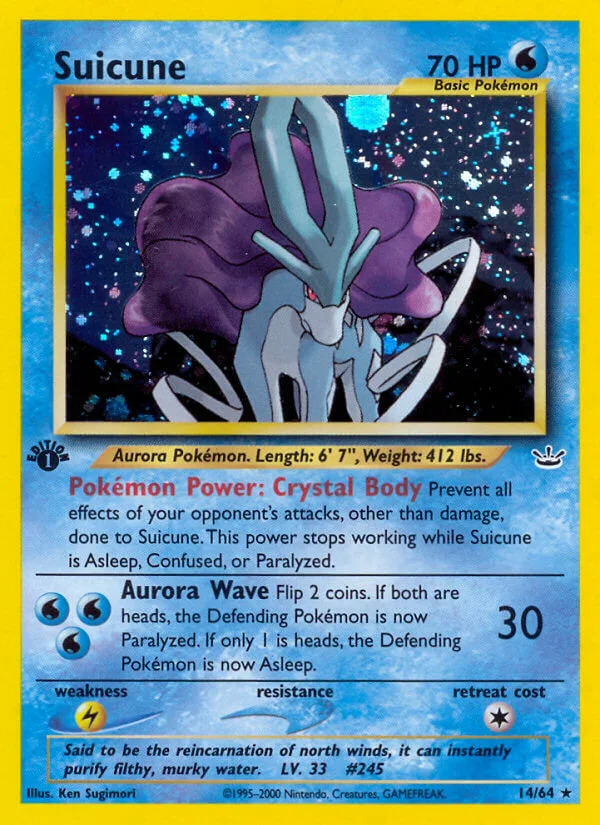 Suicune, Neo Revelation 14/64
