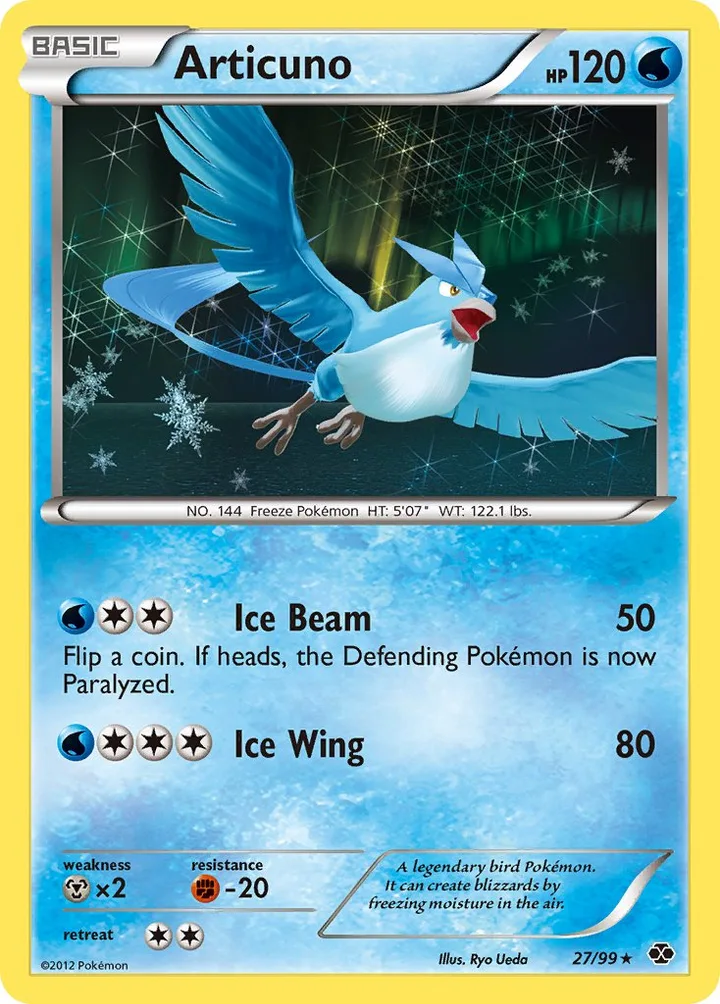 Articuno, Next Destinies 27/99