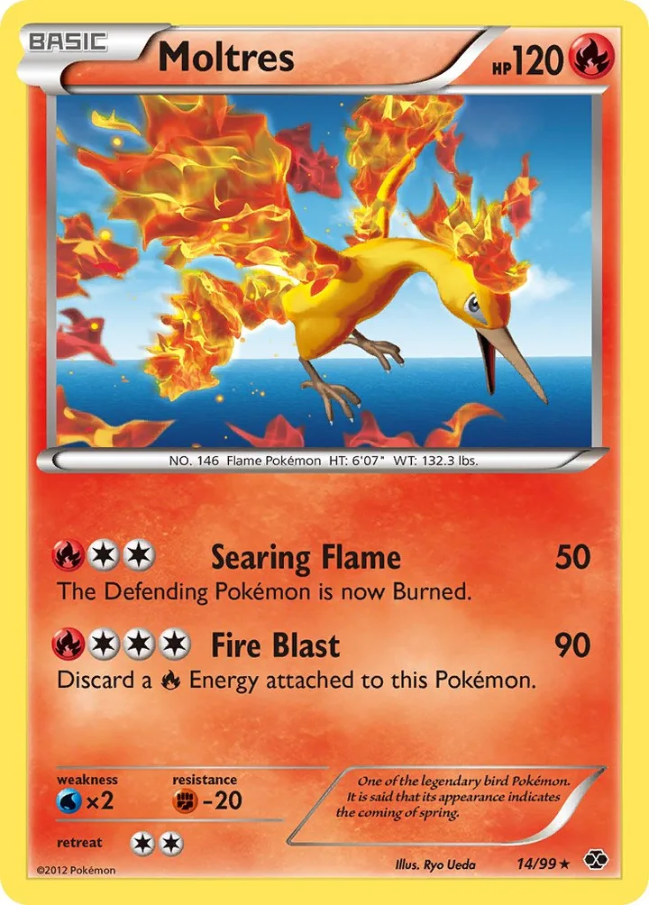 Moltres, Next Destinies 14/99
