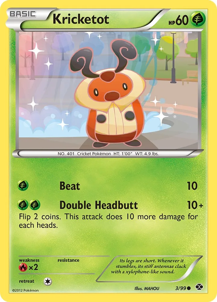 Kricketot, Next Destinies 3/99