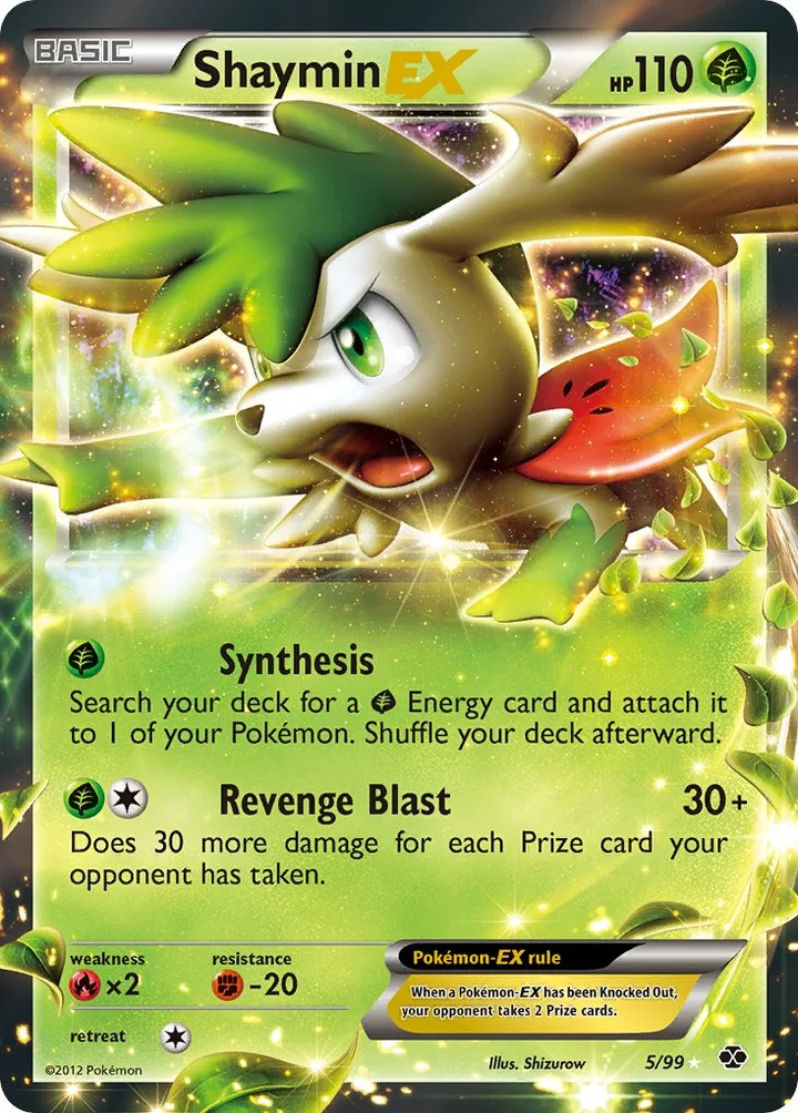 Shaymin-EX, Next Destinies 5/99