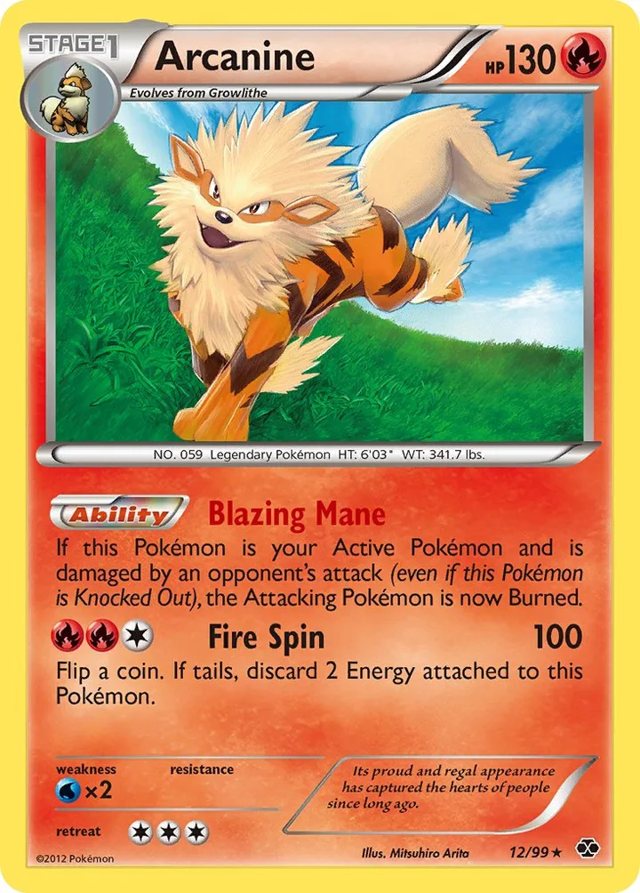 Arcanine, Next Destinies 12/99