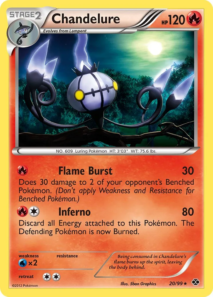 Chandelure, Next Destinies 20/99