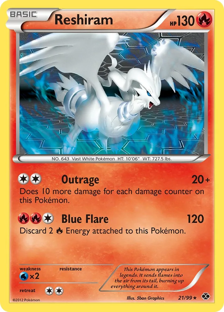Reshiram, Next Destinies 21/99