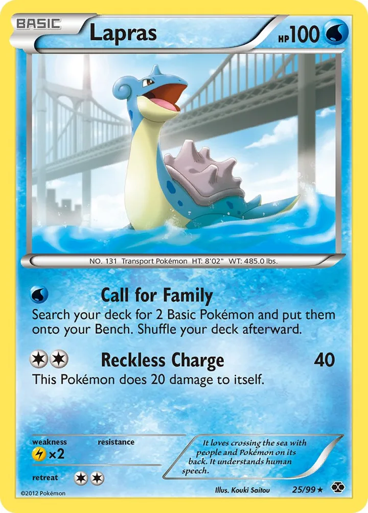 Lapras, Next Destinies 25/99