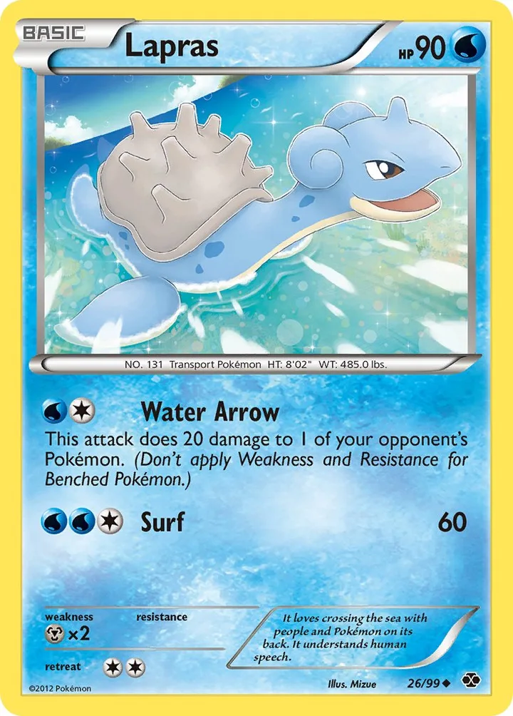 Lapras, Next Destinies 26/99