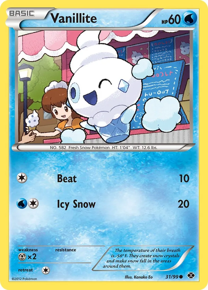 Vanillite, Next Destinies 31/99