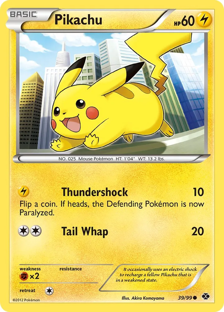 Pikachu, Next Destinies 39/99