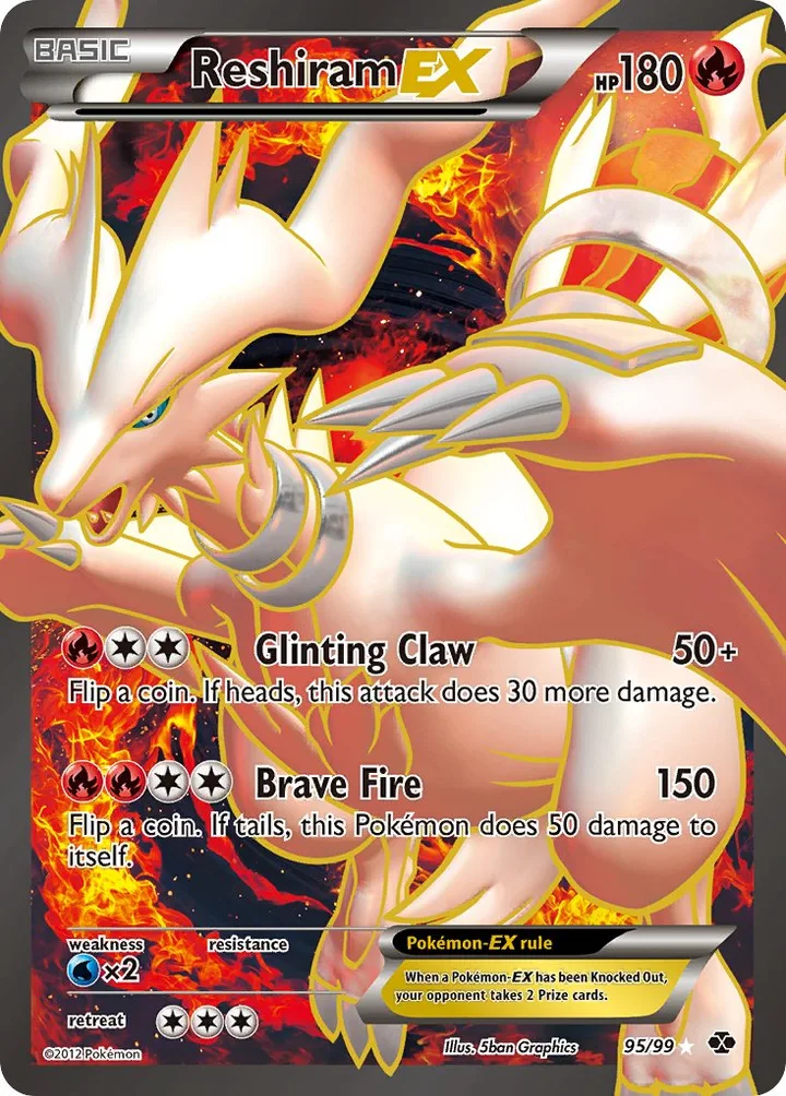 Reshiram-EX, Next Destinies 95/99