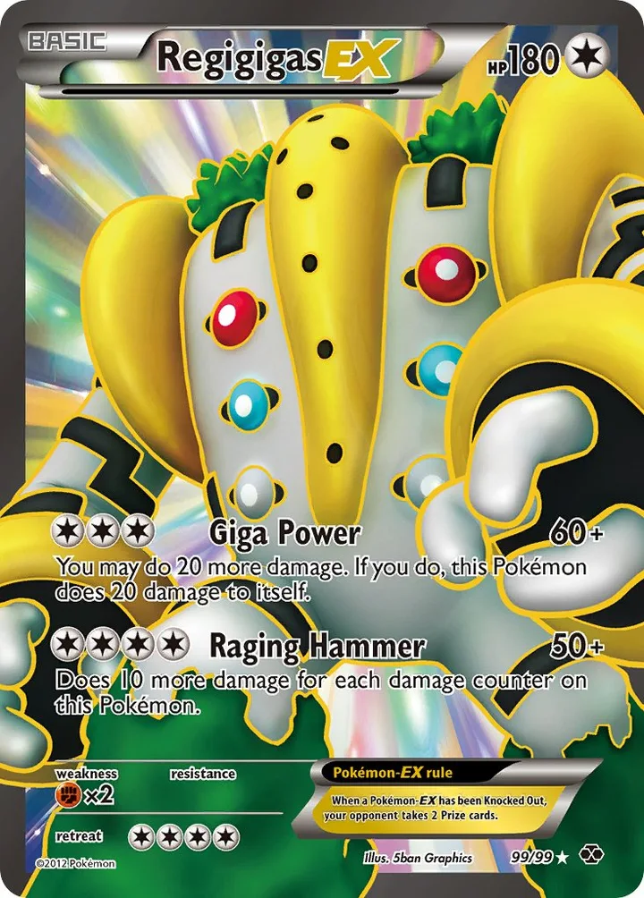 Regigigas-EX, Next Destinies 99/99