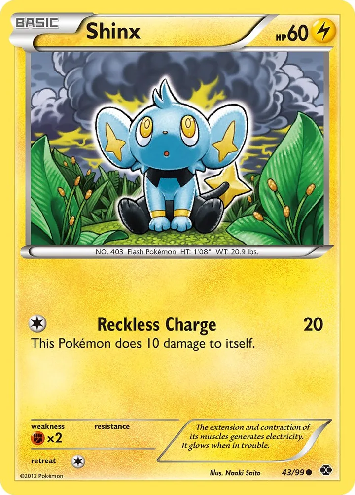 Shinx, Next Destinies 43/99