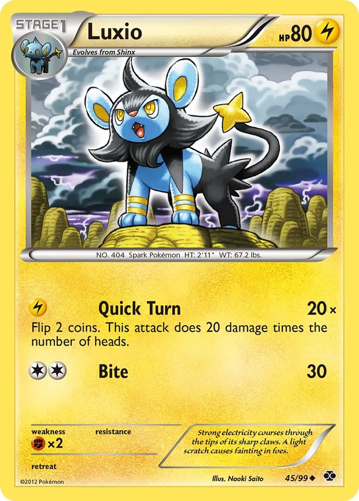 Luxio, Next Destinies 45/99