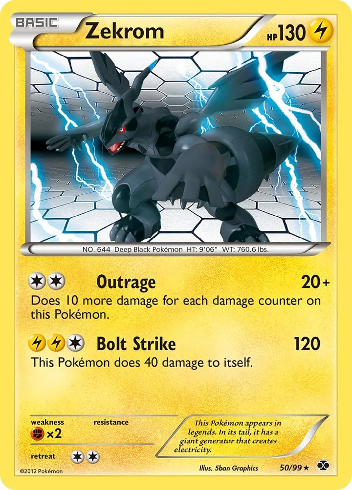 Zekrom, Next Destinies 50/99
