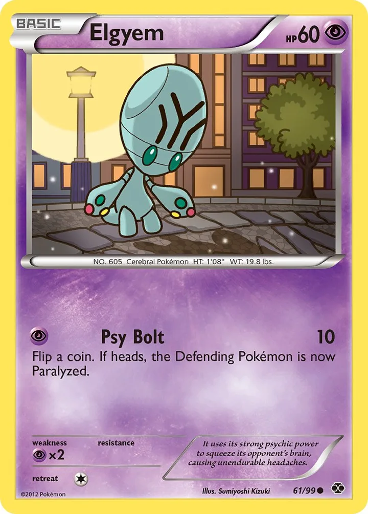 Elgyem, Next Destinies 61/99