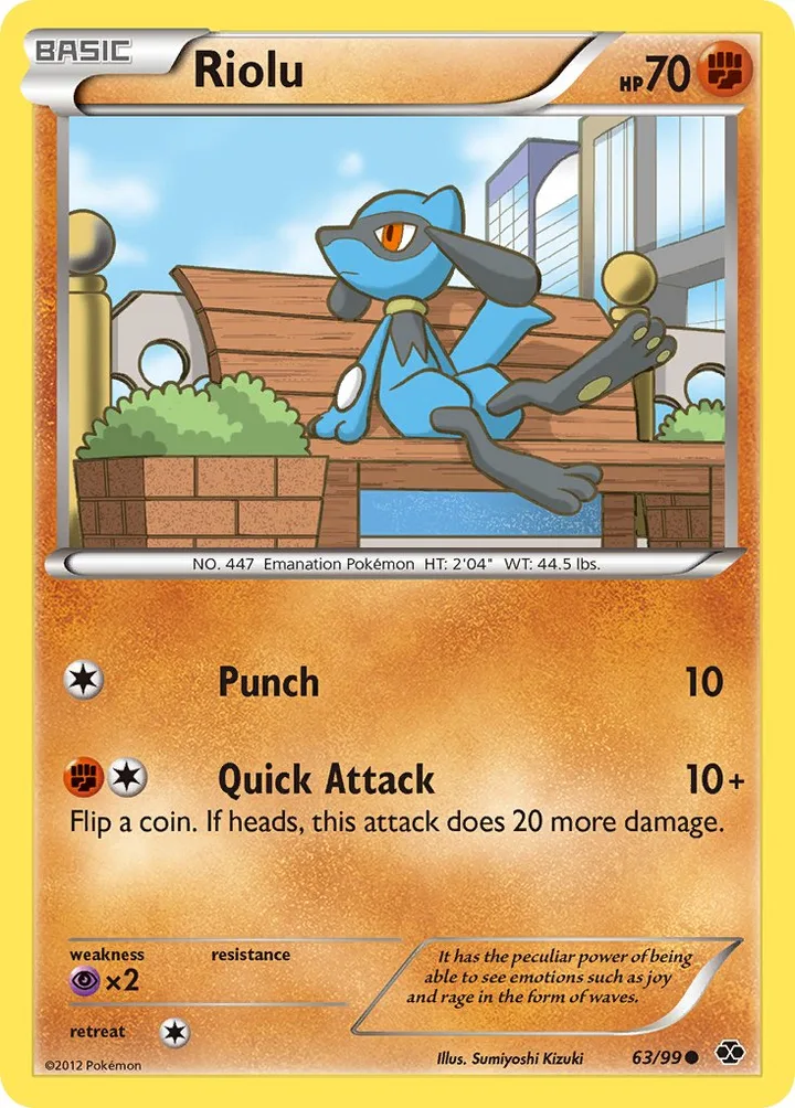 Riolu, Next Destinies 63/99