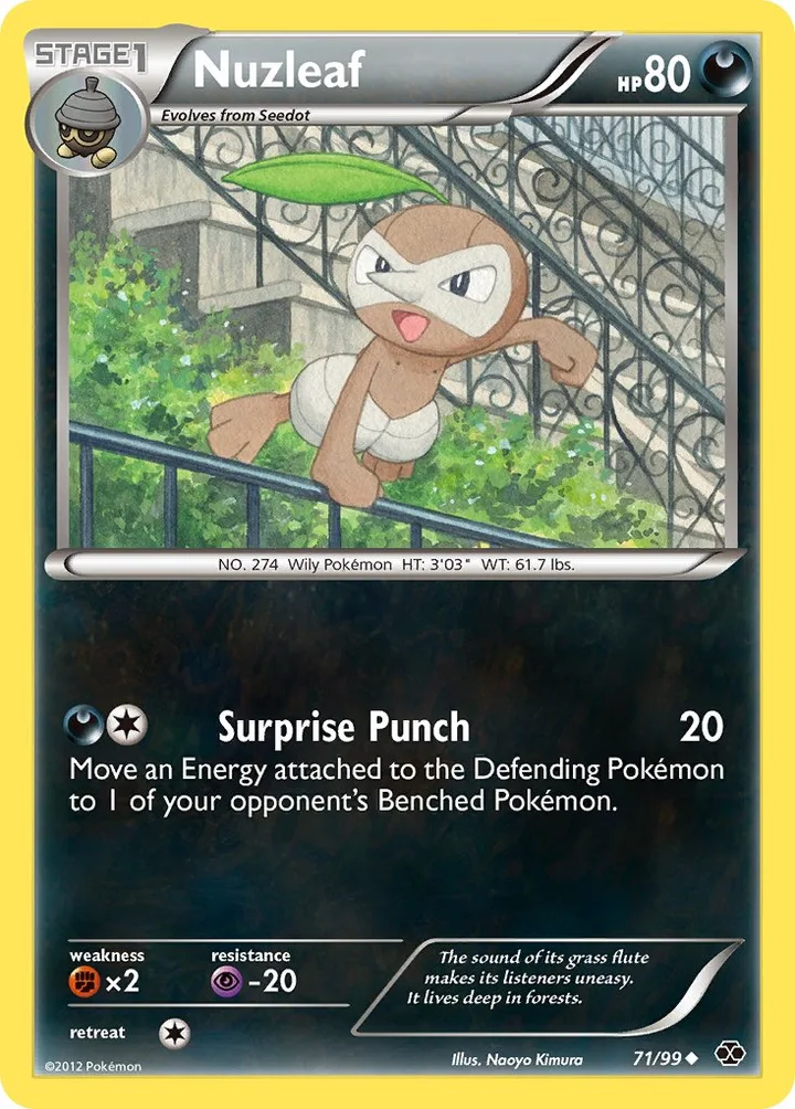 Nuzleaf, Next Destinies 71/99