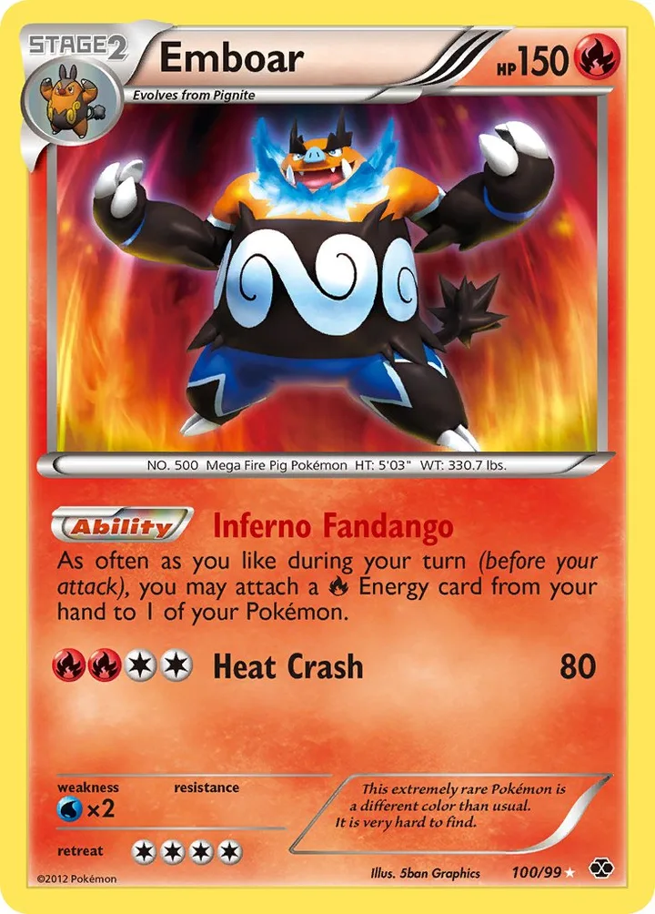 Emboar, Next Destinies 100/99