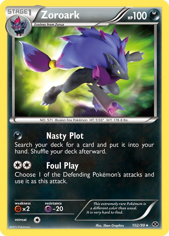 Zoroark, Next Destinies 102/99