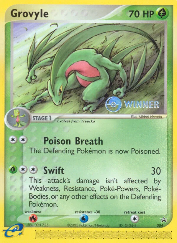 Grovyle, Nintendo Black Star Promos 004