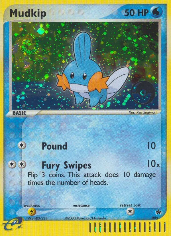 Mudkip, Nintendo Black Star Promos 005