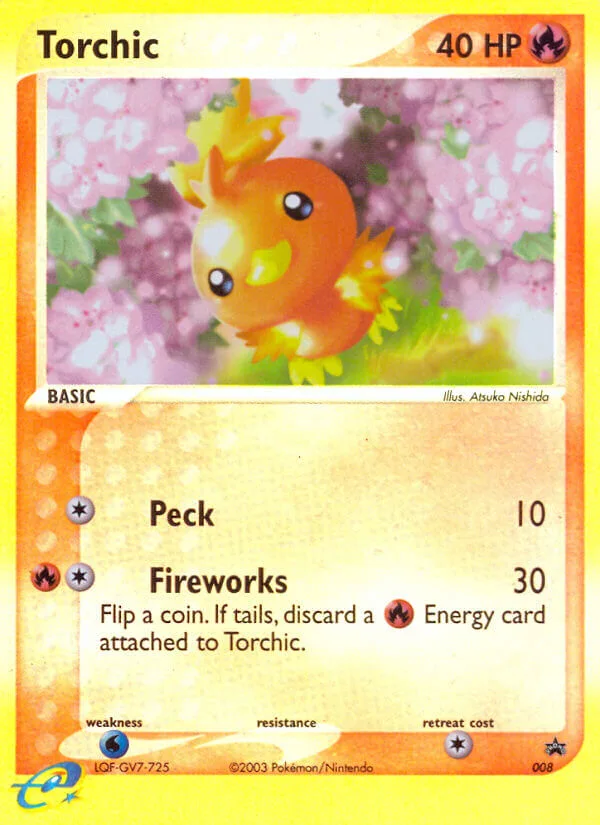 Torchic, Nintendo Black Star Promos 008