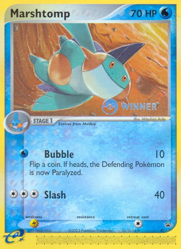 Marshtomp, Nintendo Black Star Promos 011