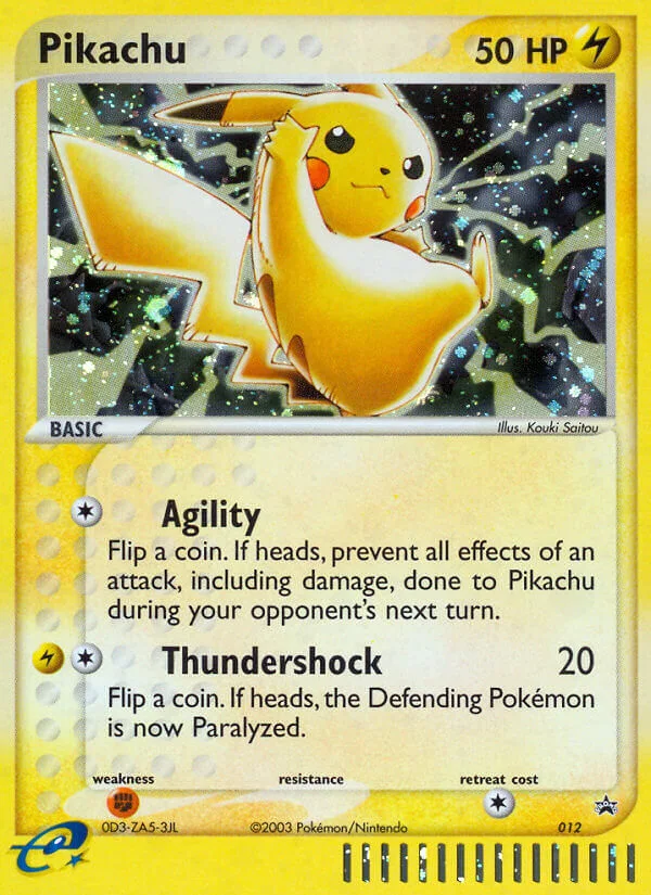 Pikachu, Nintendo Black Star Promos 012