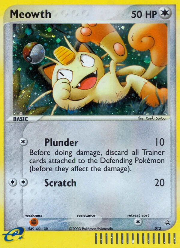Meowth, Nintendo Black Star Promos 013
