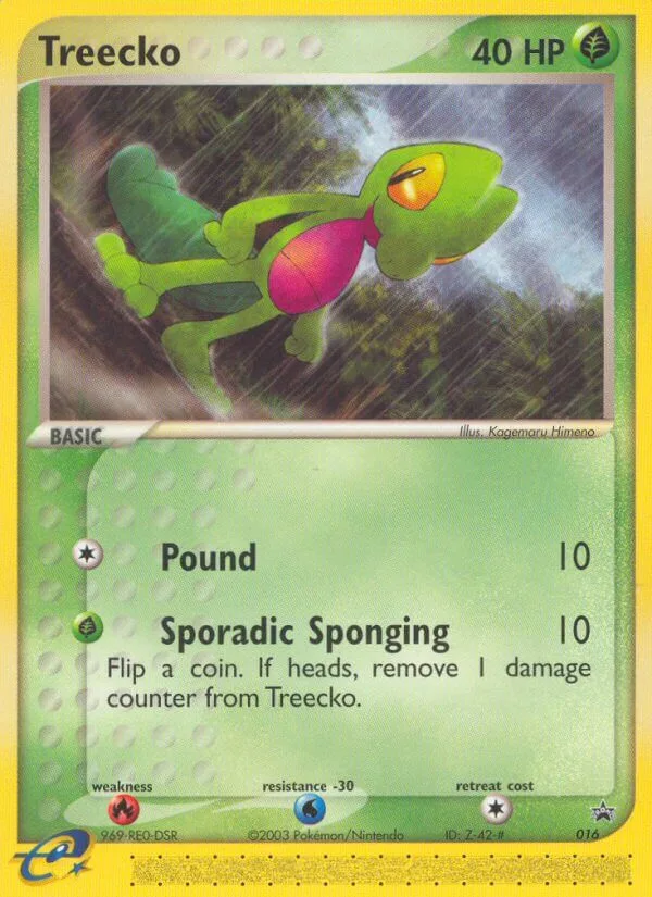 Treecko, Nintendo Black Star Promos 016