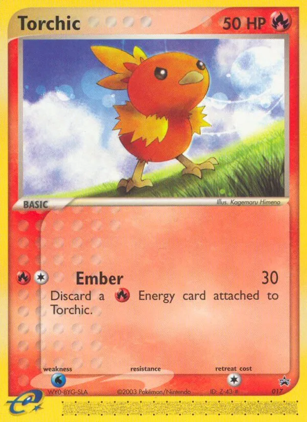 Torchic, Nintendo Black Star Promos 017