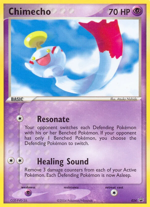 Chimecho, Nintendo Black Star Promos 024