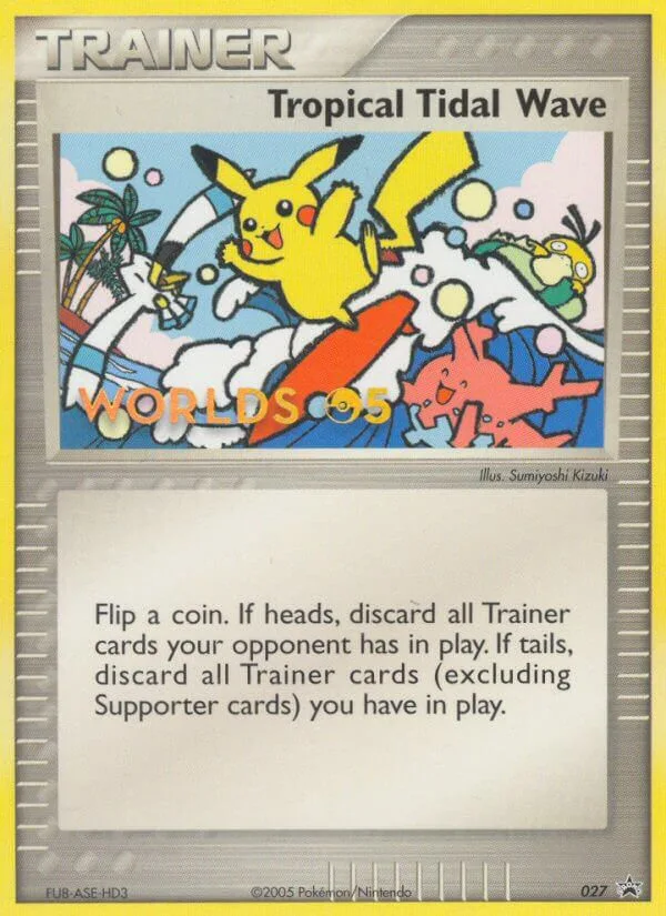 Tropical Tidal Wave, Nintendo Black Star Promos 027