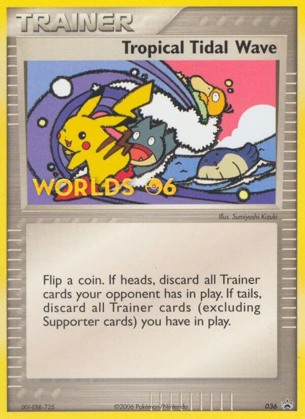 Tropical Tidal Wave, Nintendo Black Star Promos 036