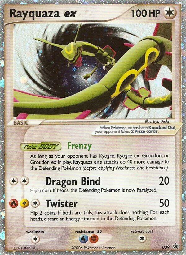 Rayquaza ex, Nintendo Black Star Promos 039