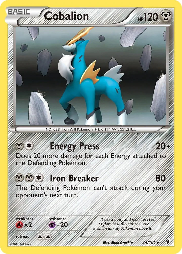 Cobalion, Noble Victories 84/101
