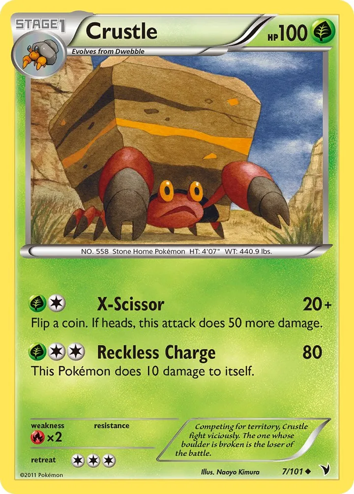 Crustle, Noble Victories 7/101