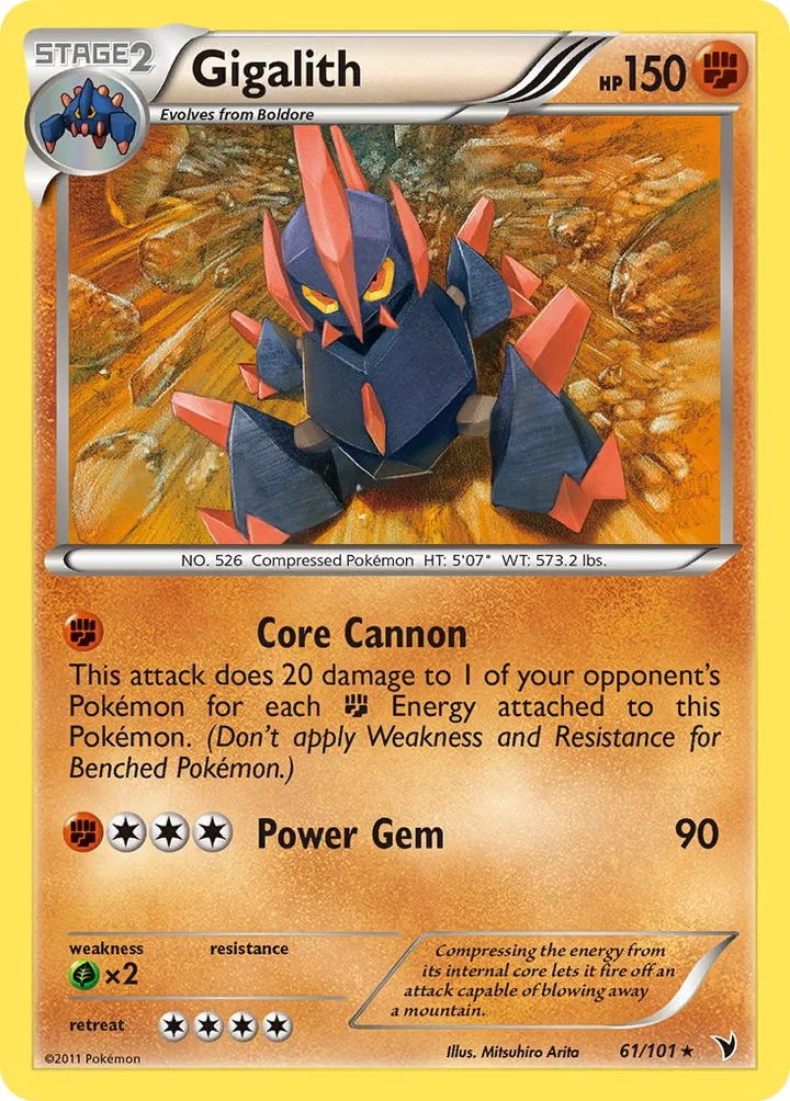 Gigalith, Noble Victories 61/101