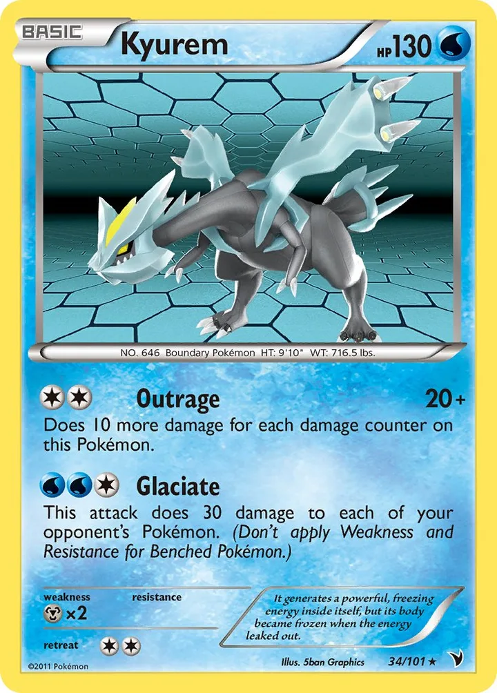 Kyurem, Noble Victories 34/101