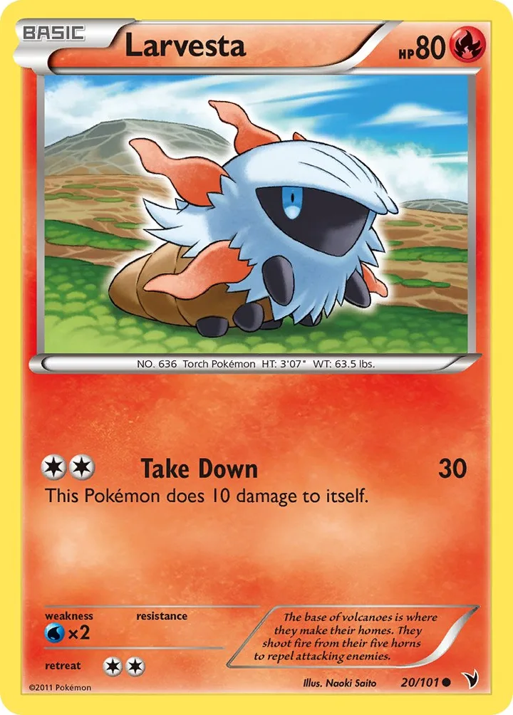 Larvesta, Noble Victories 20/101