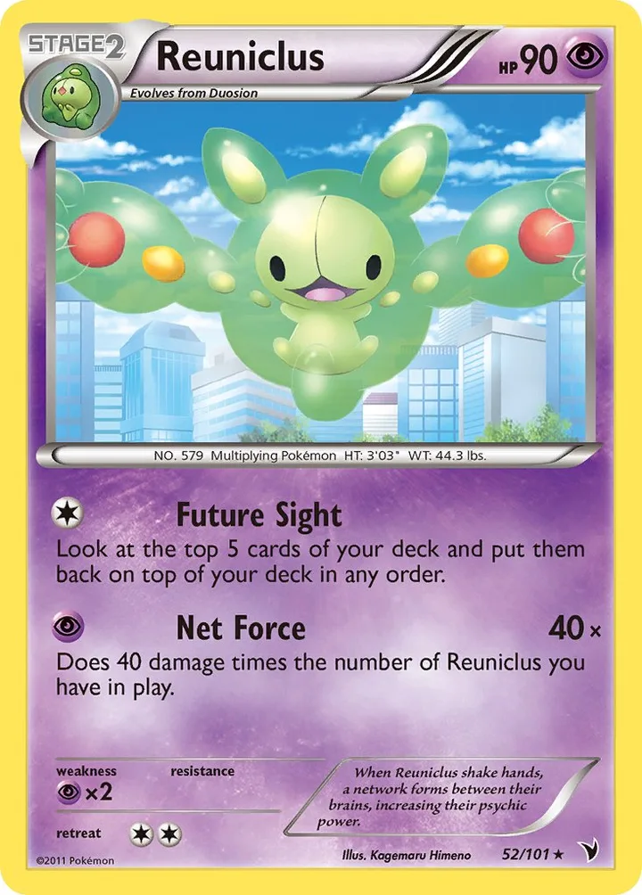 Reuniclus, Noble Victories 52/101
