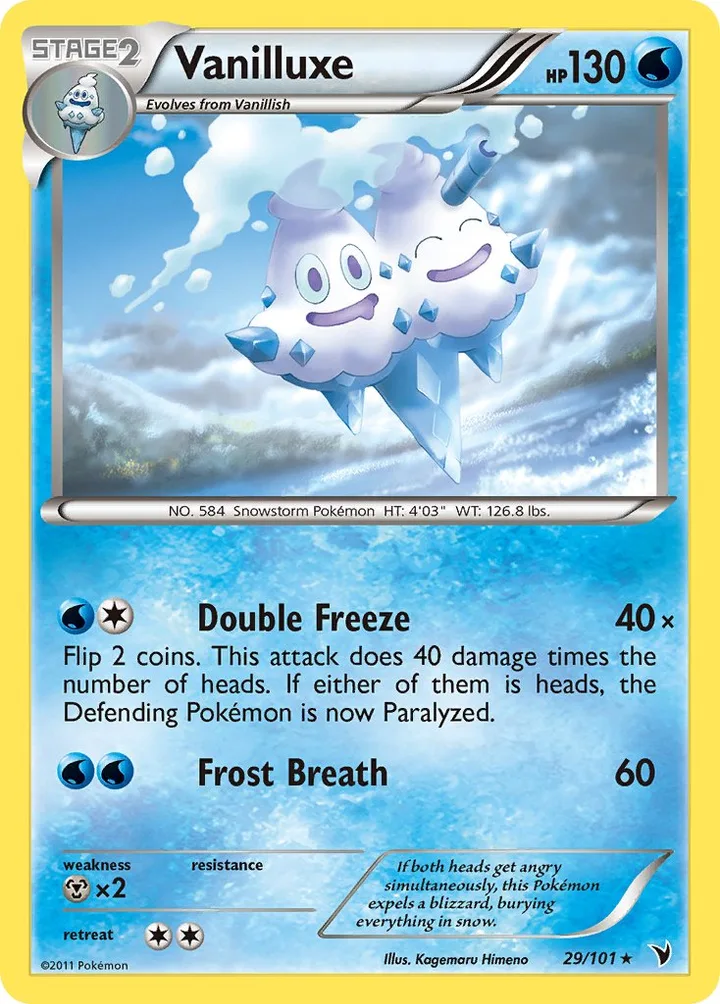 Vanilluxe, Noble Victories 29/101