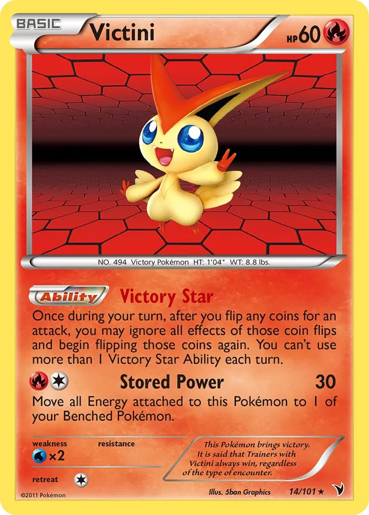 Victini, Noble Victories 14/101