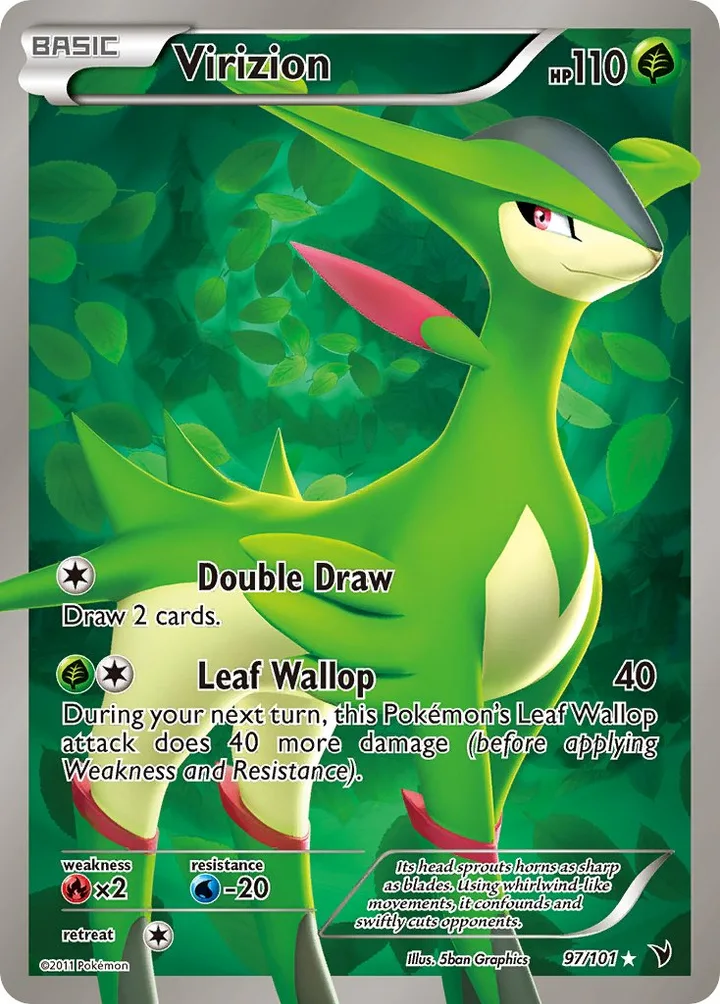 Virizion, Noble Victories 97/101
