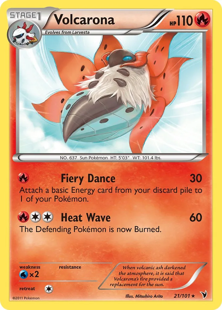 Volcarona, Noble Victories 21/101