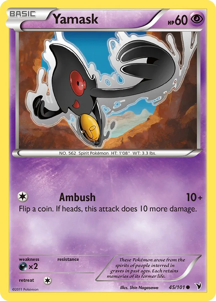 Yamask, Noble Victories 45/101