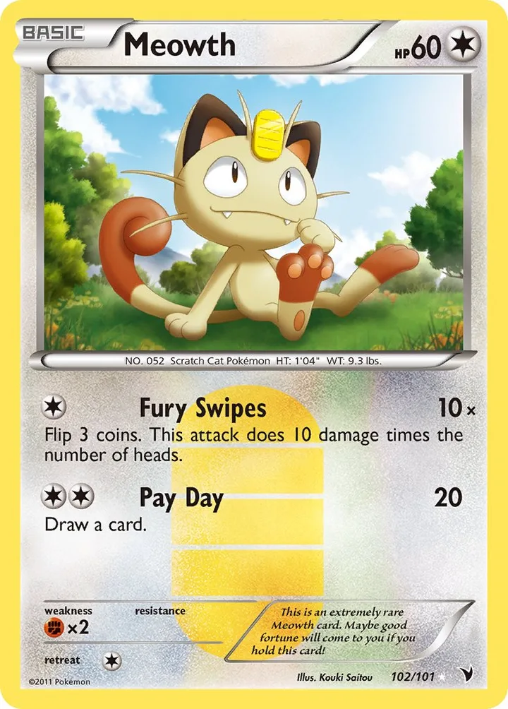 Meowth, Noble Victories 102/101