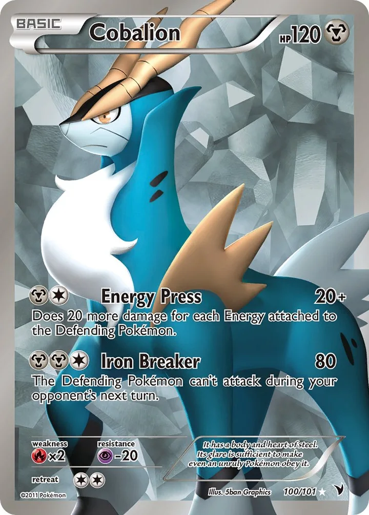 Cobalion, Noble Victories 100/101