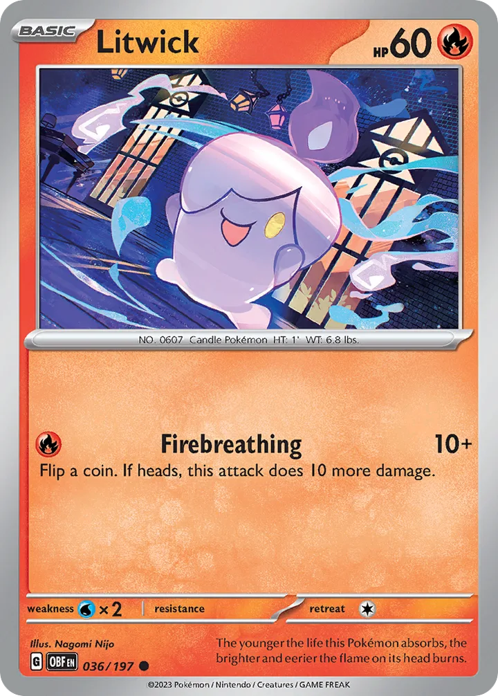 Litwick, Obsidian Flames 036/197